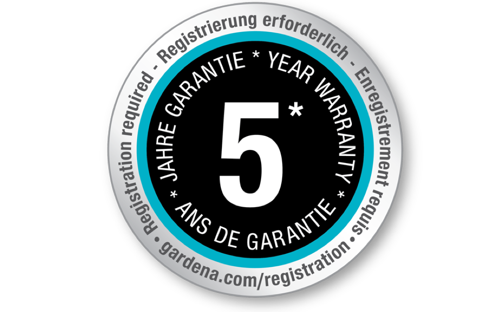 5 anos de garantia